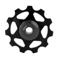 thumbnail image 2 of Dérailleur Arrière Poulie 11 Dents en Alliage d'Aluminium Conception Creuse Support Solide Construit dans le Roulement Vélo Guide Roue Noir, 2 of 14