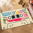 thumbnail image 5 of Clearance! Dusknt Carpet, Polyester Carpet, Fun Retro Cassette - Creative Entrance Doormat - Living Room, Bathroom / Soft Non-Slip Floor Mat, 1X Floor Mat, 5 of 5