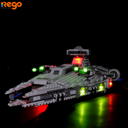 REGO DESIGN LED Lighting Kit for Lego Star War 75315 Imperial Light Cruiser Building Blocks Model (Lego Not Included, Only Light)