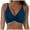 A-Dark Blue27, variant on Womens Bra Bikini Tops Back Hook Double Straps Backless Bathing Suit Top Beach Pool Hollow Out Swim Top Swimwear