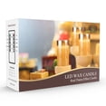 thumbnail image 4 of Coofit 3 Pcs Bougie Lumière Créative Télécommande Vacillante Bougie LED Sans Flamme, 4 of 10