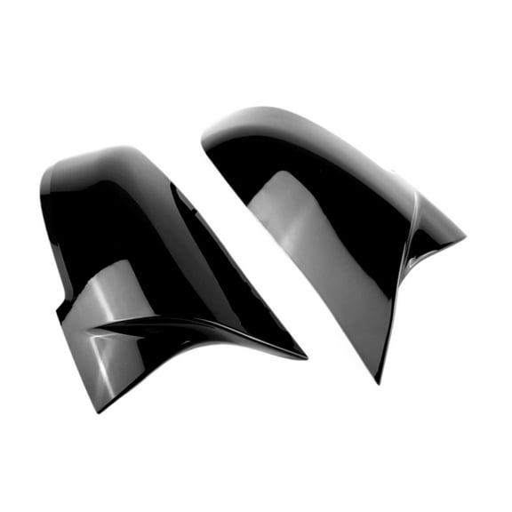 Dickly Wing Mirror Cover Caps Easy to Install Auto Accessories Decoration Gloss Black