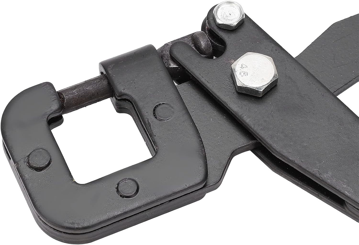 ABCISI 13" Stud Crimper Drywall Tools, Metal Framing Crimping Punch for 0.6-0.8MM Ligh Steel Keel, Ceiling and Drywall Hole Punch Framing Hammer