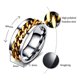 thumbnail image 5 of 2 uds/4 Uds anillos de pareja de moda anillo de acero inoxidable abridor de botellas giratorio anillo de fiesta abridores de botellas de cerveza versátiles, 5 of 6