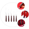 thumbnail image 4 of 5 Pcs Art Oil Painting Spatulas Stainless Steel Color Mixing Tools for School, 4 of 5