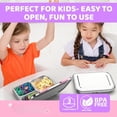 thumbnail image 6 of Stainless Steel Bento Box for  1000ml - 3 Compartment Lunch Box for Adults, Leakproof  Container,  Metal Lunch Box with  Seal, /Dishwasher Safe (), 6 of 6
