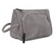 thumbnail image 3 of Bolsa de cosméticos de pana de gran capacidad, portátil, multifuncional, para mujeres y niñas, color gris, 3 of 14