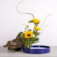thumbnail image 2 of ese Ikebana/ Round Shape/ - 33cm Navy Blue 33cm, 2 of 8