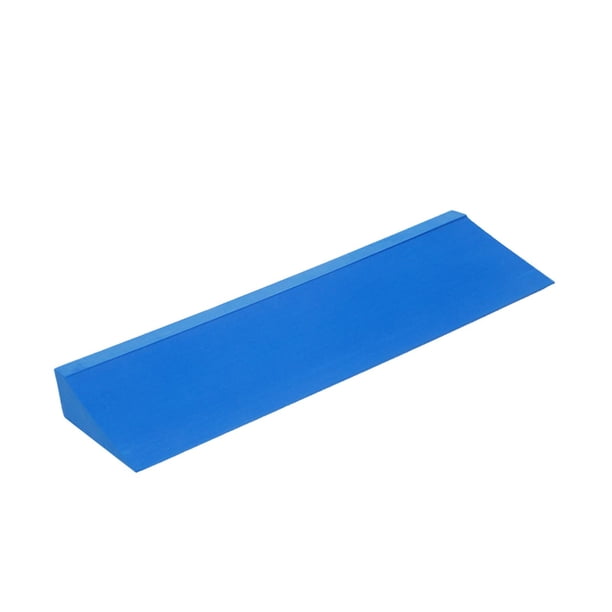 Cale De Yoga En Mousse EVA 32,5x30x9 Cm – Étirement Mollet, Squat, Équilibre – Violet, Léger Et Portable