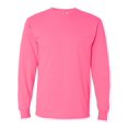 thumbnail image 1 of HD Cotton Long Sleeve T-Shirt, XL, Neon Pink, 1 of 7