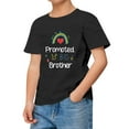 thumbnail image 2 of Zhuashum Hauts Garçon 10-11 Ans Été T-Shirts à Manches Courtes Multicolores Graphique Col Rond Chandail à Enfiler Hauts Combinaison Mode Noir, 2 of 4