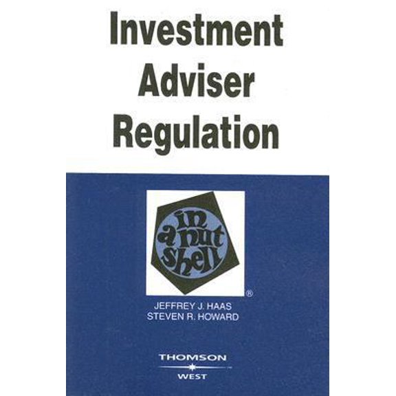 Pre-Owned Investment Adviser Regulation in a Nutshell (Paperback) 0314172653 9780314172655