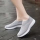 thumbnail image 2 of Mocasines casuales Zapatillas de deporte femeninas tejidas voladoras cómodas Elásticas para uso diario Hugtrwg Para estrenar, 2 of 7