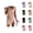 Khaki, variant on Short Sets for Women Sleeveless Crewneck Tank Top and Skirted Shorts Skorts 2 Piece Matching Set Summer Loungewear