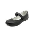 thumbnail image 3 of Balerina Escolar Dominiq para Niñas Ajuste Velcro Casuales negro 24.5, 3 of 6