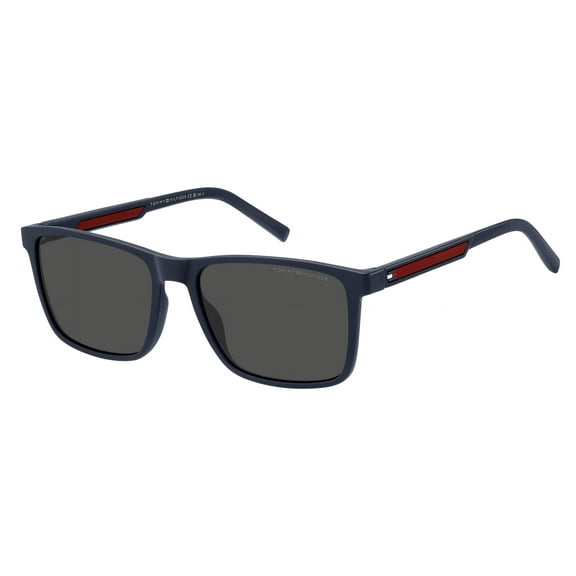 Tommy Hilfiger - TH 2201/S, Rectangle ECO POLYAMIDE men BLUE RED/GREY