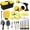 27pcs, variant on 27Pcs Car Detailing Cleaning Kit, Drill Brush Set, Car Wash Supplies for Interior, Exterior and Wheels