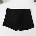 thumbnail image 2 of oelaio Boys Boxer Briefs Soft Cotton Underwear Moisture-Wicking Lightweight Boxers Black 1-3 Years, 2 of 6