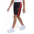 thumbnail image 2 of Shorts adidas Garçons Ceinture Élastique Noir Rouge P, 2 of 3