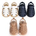 thumbnail image 6 of Ruyang Baby Boys Girls First Walking Sandals Star Hook and Loop Wide Toe Box Sandals Summer Swim Beach Breathable Flats Shoes, 6 of 9