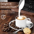 thumbnail image 4 of TOPCHANCES Electric Milk Frother, 4-in-1 Automatic Milk Steamer, 12oz/350ml Frother Machine Warm and Cold Frother for Coffee, Latte, Cappuccino, Hot (Black), 4 of 9