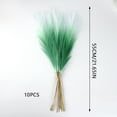 thumbnail image 3 of 10PCs Faux Pampas Grass, 21.65in Fluffy Artificial Colored Pampas Grass Short Blush Fake Pampas Stems Vase Filler Flower Arrangement for Home Wedding Centerpieces Boho Decor, 3 of 7