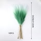 thumbnail image 3 of Tallos de césped artificial de pampas multicolores | 10 piezas de flores decorativas de plástico duradero para Navidad Decoración de Bodas de Halloween | 55 cm de largo, 3 of 7