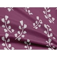 thumbnail image 4 of oneOone Rayon Dark Magenta Fabric Florals Sewing Material Print Fabric By The Yard 56 Inch Wide, 4 of 6