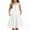 White d9 Tank Dress, variant on Spring Dresses For Girls Dress For Teens Toddler Girl Dress Button Down Tank Dresses Summer Outfit Birthday Party Clothes White 4-5 Years