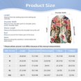 thumbnail image 5 of Cauagu Butterflies And Flowers Painting Print Sun Protection Jacket for Teen,Full-Zipper Long Sleeve Sun Shirts with Pockets UV Hoodie Shirts Outdoor Athletic Jacket-Medium, 5 of 7