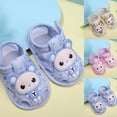 thumbnail image 4 of FFENYAN Baby Bear Non-Slip PU Leather Sandals for Toddler Boys and Girls Soft and Breathable Summer Shoes with Adjustable Buckle and Anti-Slip Sole for 0-1 Years Old, 4 of 4