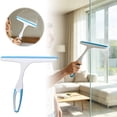 thumbnail image 2 of 2-8pcs 9.4 Inch Hand Squeegee for Shower Glass Durable Grip Flexible Silicone Blade Lightweight Ergonomic Shower Squeegee for Glass Doors Windows Tiles Car Windshield, 2 of 6