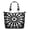 Colorful Tie Dye Pattern-1, variant on Colorful Tie Dye Pattern Large Weekend Travel Bag, Canvas School Handbag with Zipper & Pockets, Airline Friendly for Travel Work School,22” X 12" X 18"