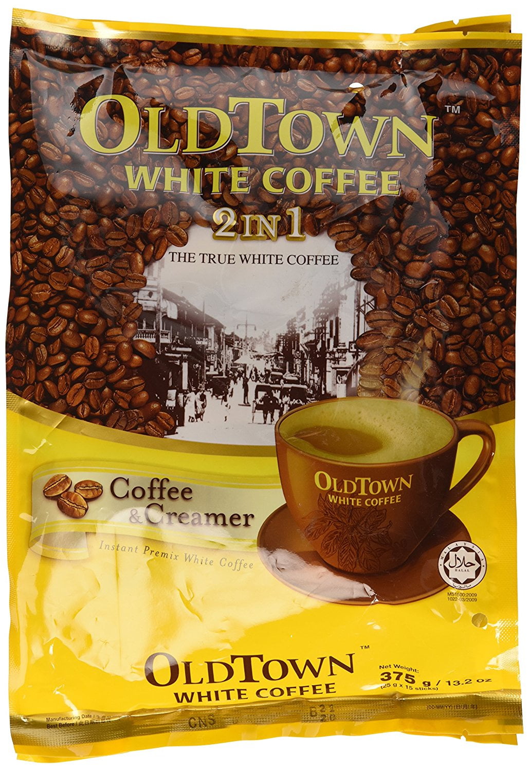Old Town White Coffee I 2 In 1 Coffee & Creamer
