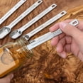 thumbnail image 3 of Juego de cucharas medidoras Hudson Essentials de acero inoxidable, 7 piezas, 3 of 7