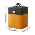 thumbnail image 3 of MMJ Extra Large Moving Storage Bag 110L Heavy Duty Waterproof Packing Tote Zipper Reinforced Handles Clothes Bedding Travel Organizer, 3 of 6