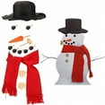 thumbnail image 6 of 13Pcs Christmas Snowman Decorating Making Kit Outdoor Fun Christmas Winter Holiday Party Decoration Gift, 6 of 8