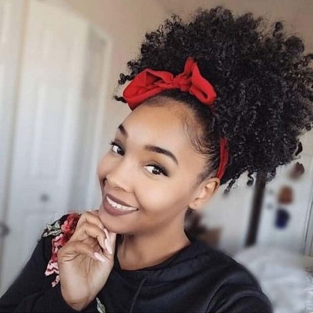 Paquete de cabello de peluca africana, paquete de cabello explosivo esponjoso de seda de alta temperatura