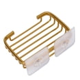 thumbnail image 4 of Metal Strong Suction Soap Dish Holder Bathroom Shower Bath Net Drain Case Tray, 4 of 9