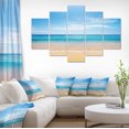 thumbnail image 1 of Design Art - Wide Blue Sky Over Beach, 1 of 3
