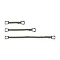 thumbnail image 1 of 3x Camping Lanyards correas Suministros de guardado de espacio con clips Tendederos de carpa para mochilas de picnic Fishing de viajes al aire libre Verde, 1 of 8