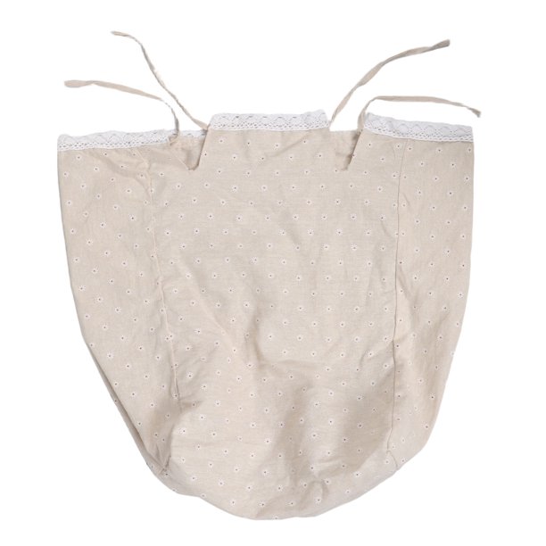 Luxshiny Liner De Tela Beige Para Cesta De Ropa Con Estilo Rústico Y Resistente Para Uso En El Hogar