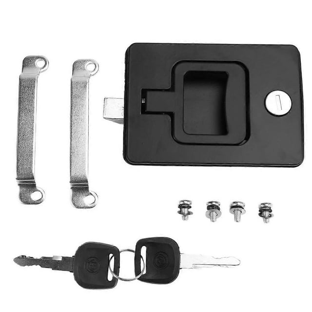 Car Engineering Vehicle Industrial Equipment Door Lock Panel with Key Generator Set Silent Box Door Lock