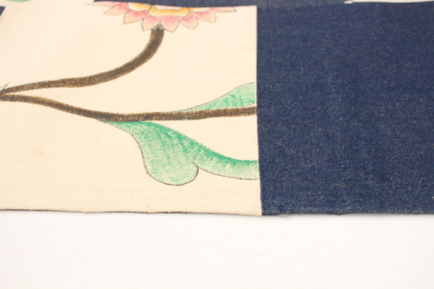 ECARPETGALLERY 3'8" x 5'7" Transitional Collage Handmade Area Rug for Living Room