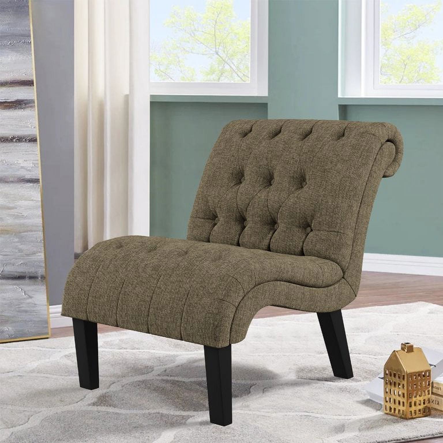Andeworld Upholstered Accent Chair for Bedroom Living Room Chairs