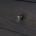 thumbnail image 5 of Bowery Hill Farmhouse Chocolate and Honey Brown Wood Five-Drawer Chest, 5 of 11