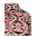 thumbnail image 2 of Swiss Tech Girls Matching Family Faux Sherpa Quarter Zip Pullover, Sizes 4-18 & Plus, 2 of 3