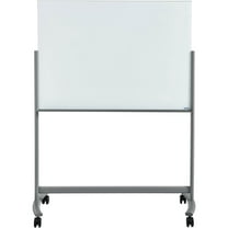 Global Industrial 695691 Mobile Glass Board - 48 x 36 in.