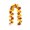 D, variant on Tuscom 68.9in Artificial Maple Leaf Garland Fall Harvest Hanging Vine Faux Rattan with Berries Pumpkins for Thanksgiving Halloween Decor