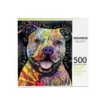 thumbnail image 1 of Rompecabezas AQUARIUS Dean Russo Beware Pit Bull 500 piezas, 1 of 7